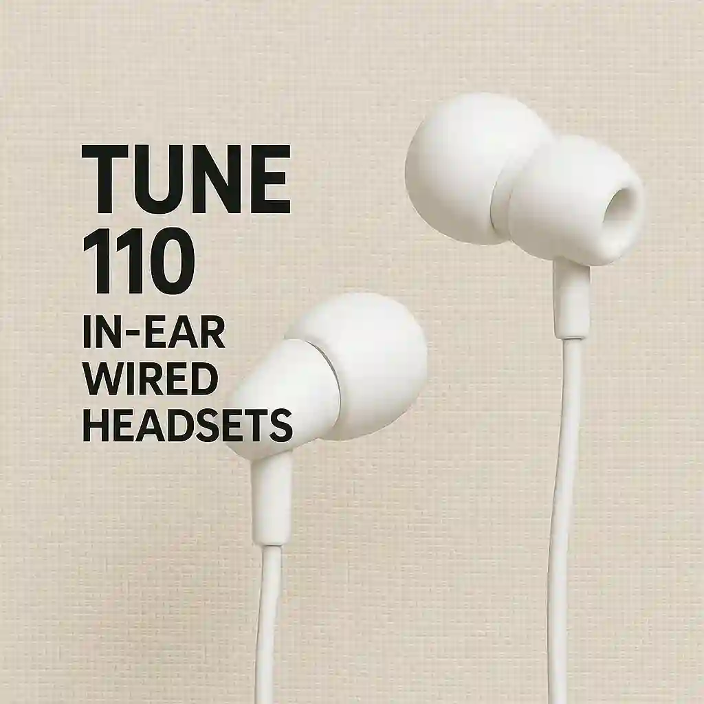 Tune 110 In-Ear Wired Headsets